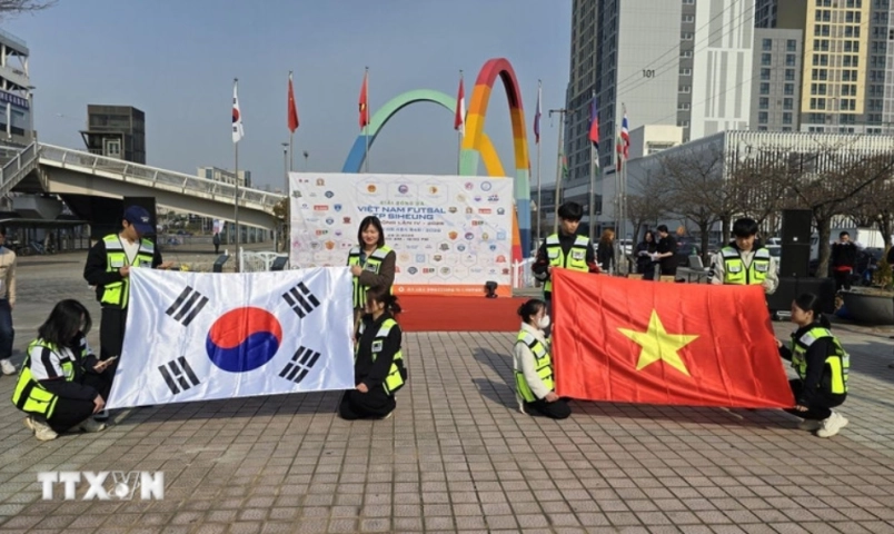 khai-mac-giai-bong-da-futsal-viet-nam-lan-thu-4-tai-han-quoc